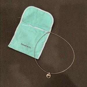 Tiffany’s Silver Heart Pendant Necklace